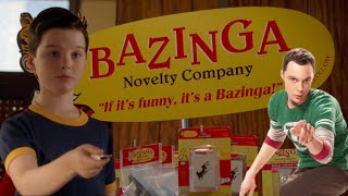 The Origin of Bazinga  Sheldon’s Best Bazinga moments in TBBT  The Coopers [upl. by Yelrihs]