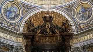 Nueve meses de obras para dar luz al baldaquino de Bernini [upl. by Evy386]