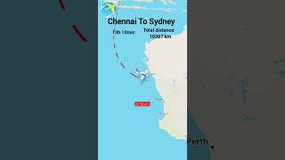 Chennai to Sydney Australia byi Indigo travel ytshorts shorts [upl. by Basham]