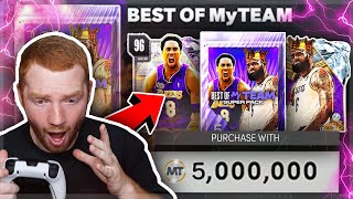 I Spent 5000000 MT on SUPER Packs in NBA 2K24 MyTeam 🔥 [upl. by Airekahs]