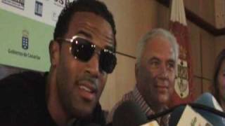 Craig David  Rise amp Fall Rueda de Prensa CANDELARIA [upl. by Perlie]