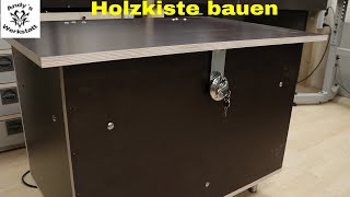 Wetterfeste KisteZeitungskiste selber bauen  diy [upl. by Xuagram666]