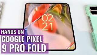 Google Pixel 9 Pro Fold HANDS ON Vastly Improved Foldable Phone [upl. by Elfrida]