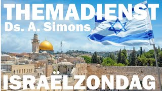 Ds A Simons  Themadienst Israëlzondag  Verleden heden en toekomst [upl. by Haven951]