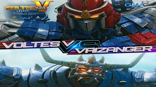 Voltes V Vs Vaizanger Baizanga  Live Action Full Fight [upl. by Colis]