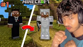 Minecraft PS5 Survival Series in Hindi  Crafting My First Iron Armor Ep1 [upl. by Fernande]