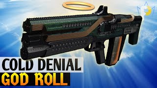 King of Pulse Rifles  the COLD DENIAL God Roll Destiny 2 [upl. by Atteoj]