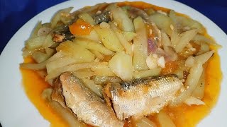 Ginisang sayote with Sardines  Healthy and delicious recipe on a budget [upl. by Woolson766]