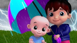 I Hear Thunder Nursery Rhyme Song Baby Rhymes Songs For Children and Preschoolers Junior Squad [upl. by Ettessil421]