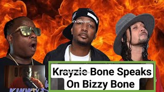 Krayzie Bone Talks on Bizzy Bonehiphopnews [upl. by Ellenaej]