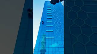 Dubai building glass cleaning [upl. by Ader486]