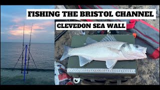 Fishing The BRISTOL CHANNEL Clevedon Sea Wall [upl. by Helbona]