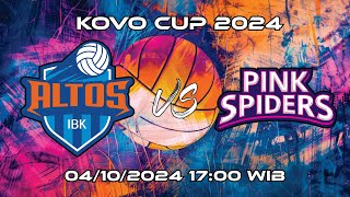 Kovo Cup 2024 IBK altos Vs Pink spider Live HD [upl. by Parsons]