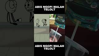 Emang bisa kalo abis ngopi begitu funny comedyterbaru comedy teloletviralshorts [upl. by Glynis]