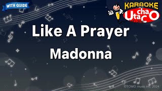 Like A Prayer – Madonna Karaoke with guide [upl. by Jarrad]