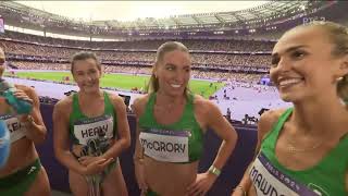 Ireland has reached the final of the women’s 4x400m relay at the Paris Olympic Games 2024 [upl. by Pascal]