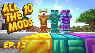 How to Get Allthemodium Vibranium and Unobtainium in ATM 10 Ep12 Minecraft Mod Pack [upl. by Alenas382]