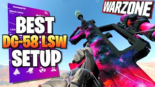 META DG58 LSW BUILD for Warzone 🔥 Best DG58 LSW Class Setup  Call of Duty [upl. by Eirok642]