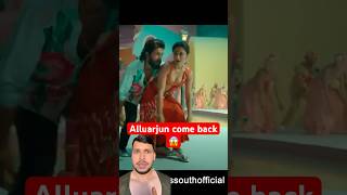 Alluarjun come back😱 tamil song music mythrimoviemakers short [upl. by Nilhtac397]