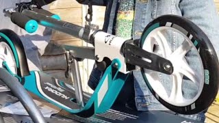 HUDORA BigWheel 205 Scooter Turquoise  Unboxing [upl. by Odoric]