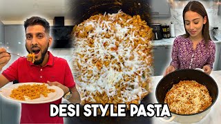 ADEENAS SPECIAL APNA DESI STYLE CHICKEN PASTA 😍 EASY RECIPE 👀 [upl. by Kutzenco935]