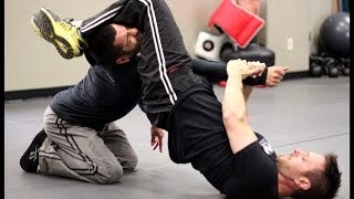 Arm Bar  Krav Maga Technique  Self Defense w AJ Draven of KMW [upl. by Wesla]