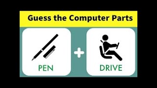 guess the computer parts  computer parts quiz  guess the computer parts by emoji  computer quiz [upl. by Morey93]