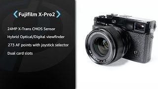 Fujifilm XPro2 Product Overview [upl. by Nykal]