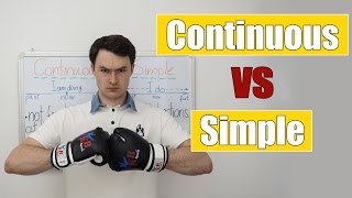 Present Continuous VS Present Simple сравнение Настоящего Продолженного и Простого времени [upl. by Saloma]