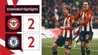 Brentford 22 Chelsea  Extended Premier League Highlights [upl. by Hpesoy]