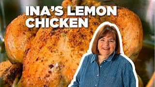 How to Make Inas Lemon Chicken with Croutons  Barefoot Contessa  Food Network [upl. by Ofloda]