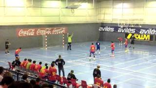 España amp Francia Torneo internacional balonmano Avilés 2015 [upl. by Allenrac]