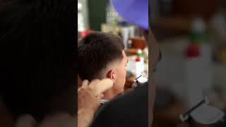 CARA POTONG MID FADE  HOW TO DO MID FADE balibarber barber bali [upl. by Zawde91]