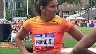 Women’s 200m 2024 US Olympic Trials Round 1 Heat 3 Jenna Prandini Brittany Brown [upl. by Urd893]