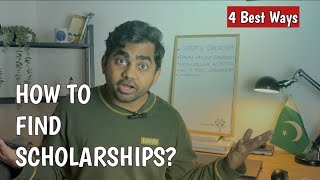 How to Find Latest Scholarships  4 Ways to Study Abroad Free [upl. by Eliot]