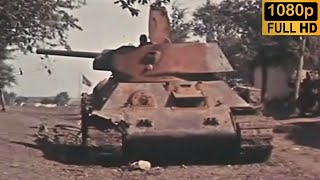 Amazing Colour Footage ➤ Wehrmacht sappers in Russia ➤ FullHD [upl. by Assedo927]