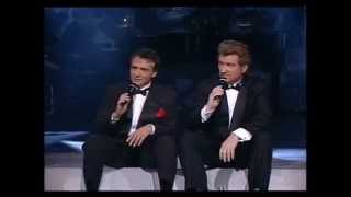 Eddy Mitchell et Michel Sardou « Sur la route de Memphis » Les Victoires de la musique 1999 [upl. by Nanis467]