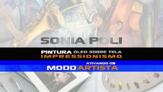 Pintura a óleo sobre tela  Sonia Poli  Impressionismo [upl. by Gleason]