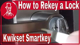 How to rekey a lock with Kwikset smart key [upl. by Cooperman594]