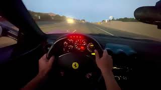 POV WORLD’S LOUDEST Ferrari 430 Scuderia Headers  exhaust HEADPHONE USERS BEWARE [upl. by Novyad]