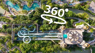 All Slides  Atlantis Bahamas 360º 5K [upl. by Yurik]