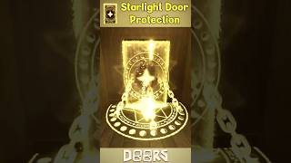 DOORS  Starlight of Door Protection  Crucifix Use ROBLOX doors roblox [upl. by Ecinej154]