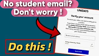 How to make Unidays Student id and Verify it  UNIDAYS Student discount offer 2024 [upl. by Goda]