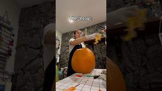 Have you carved your pumpkin yet 😭🎃🫢fypシ゚ funny relatable pumpkins halloween shorts viral [upl. by Ethelyn620]