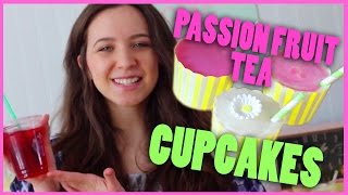 DIY Starbucks Passion Tea Cupcakes [upl. by Jarlen]