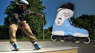 FR Oysi Frames 4x56 Flat First Impression amp Beginners Perspective  Razor SL  Aggressive Skate Vlog [upl. by Anihpled]