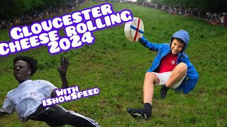 Cheese Rolling 2024 quot ishowspeed [upl. by Burrill]