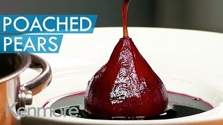 Poached Pears in Red Wine  Kenmore [upl. by Annayk529]