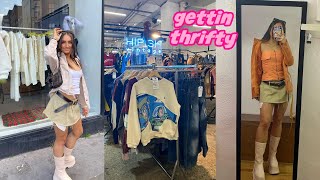 WE WENT THRIFTINGGG IN LONDON brick lane vintage markets scout crisis rokit urbiana amp more haul [upl. by Gemma]