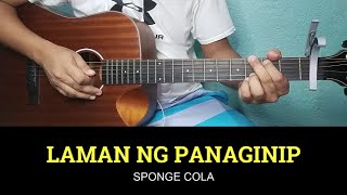 Laman Ng Panaginip  Sponge Cola  Guitar Tutorial  Guitar Chords [upl. by Arolf]